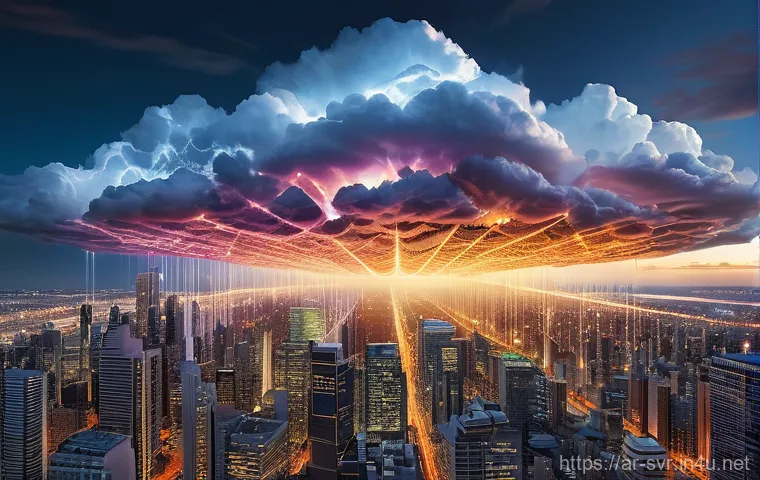 클라우드 기반 서버 확장 전략 - **Prompt: AI-Driven Cloud Cost Optimization**
    An ultra-modern, clean technology hub with sleek, ...